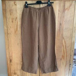 100% Linen Cropped Pants